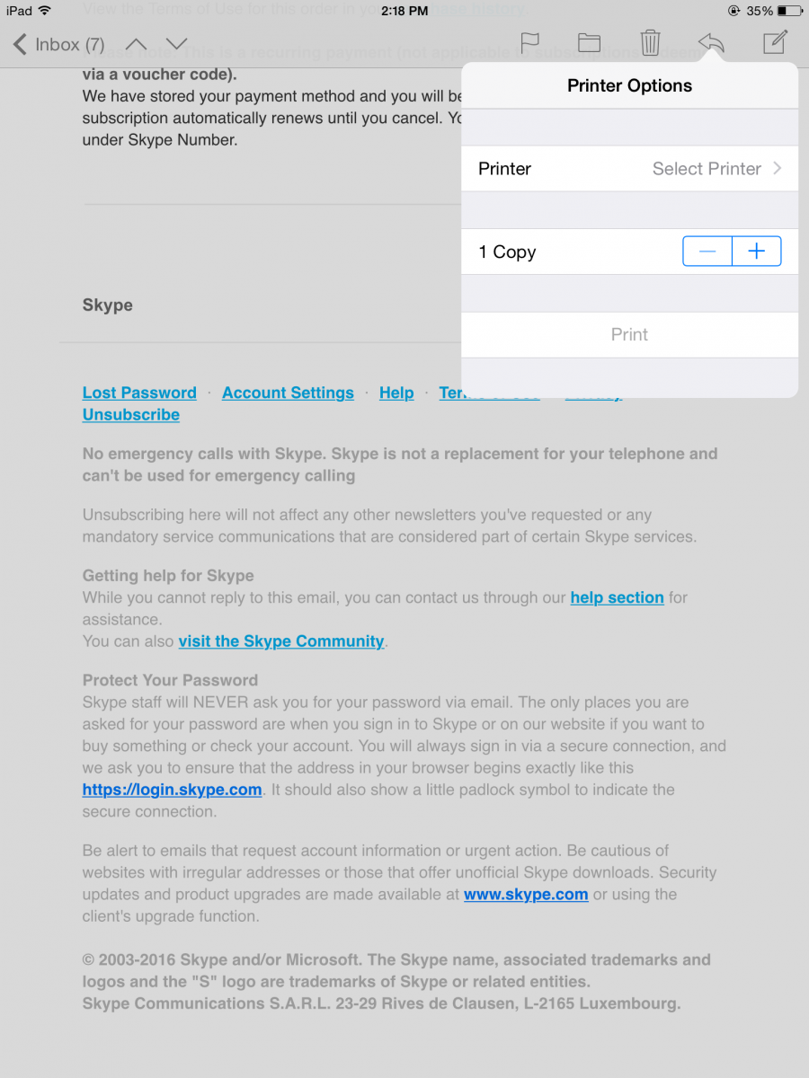 Easily print to any home printer thanks to airprinter flyingbee 